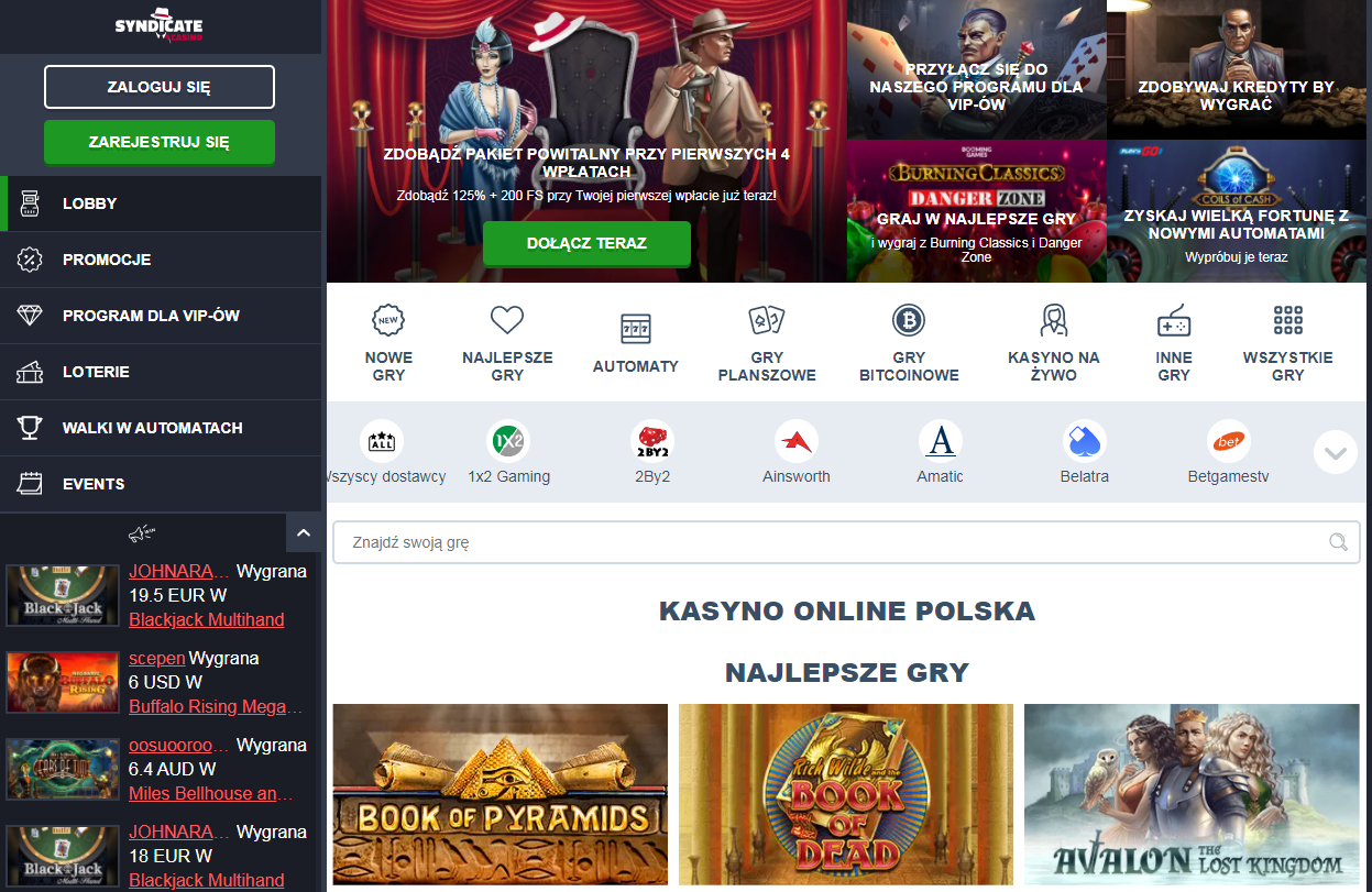 Syndicate casino polska